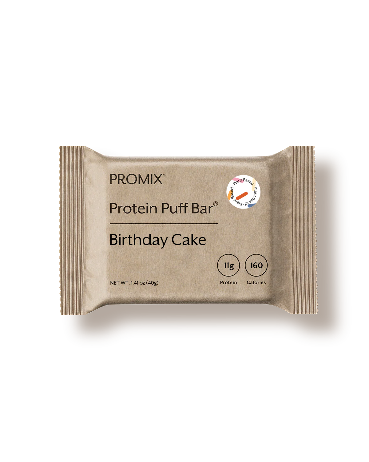 Birthday Cake Plant Protein Puff Bars