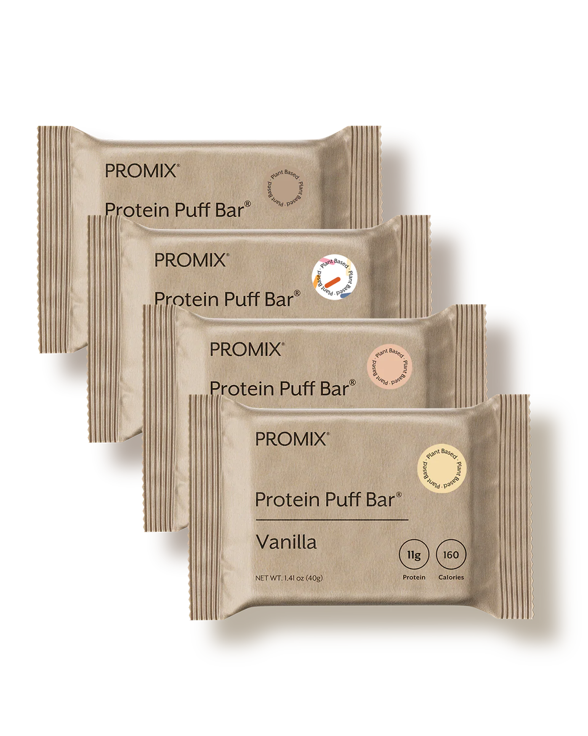 Plant Based Protein Puff Bars Variety Pack