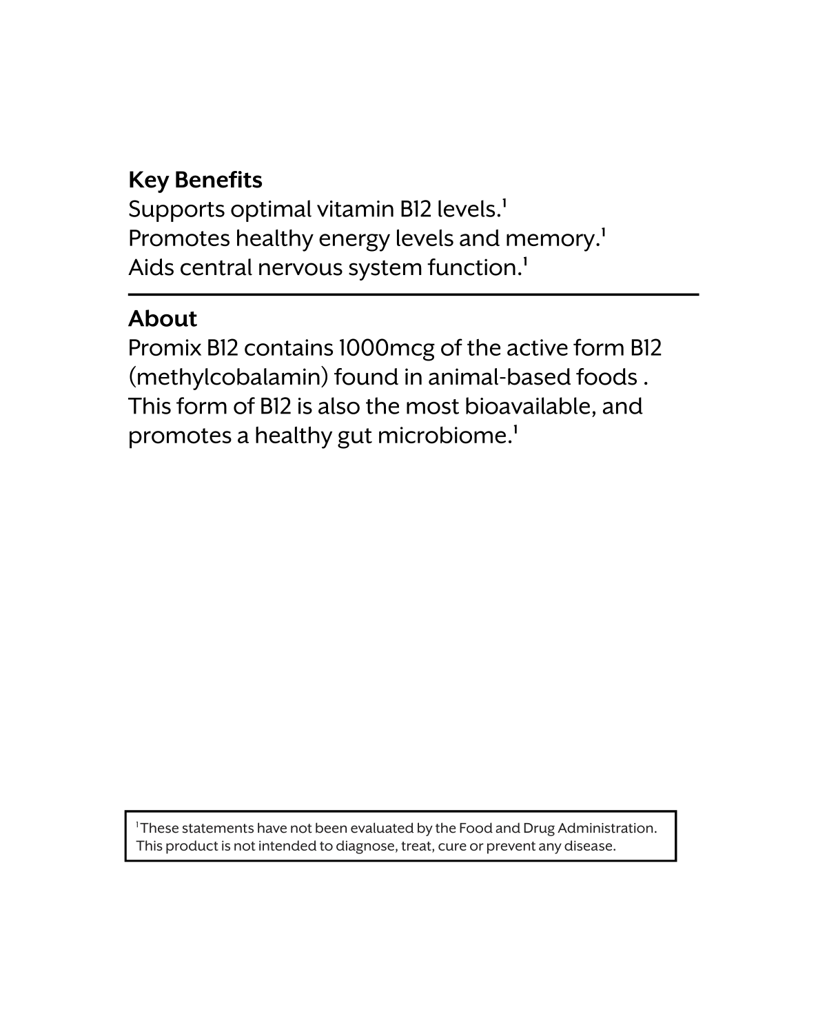 B12 (Methylcobalamin)